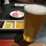 焼肉ホルモン 風土. - フルーティーなクラフト風土ビール