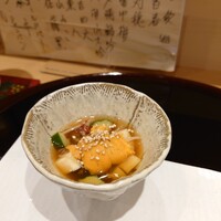 かみその - 雲丹の前菜