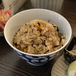 饂飩店よこやま - かやくごはん