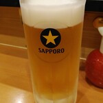 Sushi daruma - 生ビール