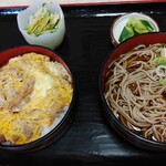 Tsukimi Oomachi Ten - 冷しそばミニ牛丼セット