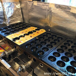 おきらくや - たこ焼き器導入されてましたー！