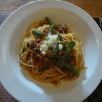 モイストロールカフェ - 日替わりランチのミートソース