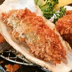 とんかつ マンジェ - 牡蠣フライ(北海道産)