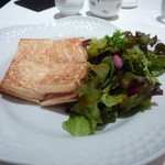 マイセン カフェ - クロックムッシュ1300円