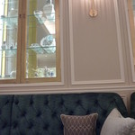 マイセン カフェ - マイセンの陶磁器が飾ってありました！