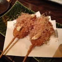 八吉 新宿西口店 - 子持ち昆布串揚げ