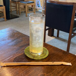 カフェ サマナラ ガーデン - 甘夏の酵素スカッシュ