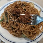 関谷スパゲティ EXPRESS - 挽肉は濃いめな味付け