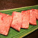 松庵 - 厚切りタン