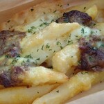 ピザハット - 料理写真:チーズキーマカレーポテト