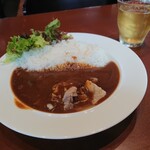 コワーキングスペースKatsuki Cafe - 牛すじカレーはこれで蒲田の手前なのだw 202108