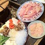 活魚料理いしかわ - かわはぎ鍋