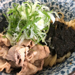 ラーメン イッケン - 海苔ペーストが大量に！海苔の風味と麺が合う！
