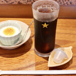 Sushi Harada - 食後のアイスコーヒー