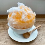 mameshiba - かき氷
            カルピスに生メロンソース