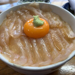 みなと食堂 - 平目漬け丼