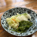 みなと食堂 - めかぶ+とろろ