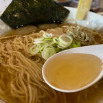 中華そば ゴトクギ - このスープを飲んだあと、、、、キター❣️❣️嘘だろ⤴️