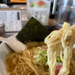 中華そば ゴトクギ - この細麺が冷えたスープに最高のマッチング^_^❣️