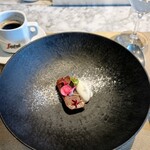 La Brianza - いつものディカフェコーヒーといただきました。コーヒーとショコラとミルクジェラート、合いまくるわ〜