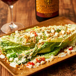 grilled romaine lettuce caesar salad