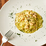 Salmon cream genovese