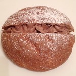 ベーカリー パル - チョコホイップメロンパン（120円）