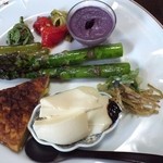 季より - ある日のお昼のコース
      