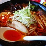 Menzukicchin Tenkamusou - サンラータン麺のアップ。