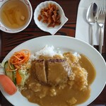 レストラン真珠 - ハンバーグカレー 700円