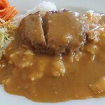 レストラン真珠 - ハンバーグカレー アップ