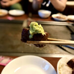 オカダ食品株式会社 - サイコロステーキ with 山葵 オンザライス