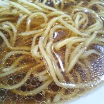 栄屋ミルクホール - 麺のアップ(2021年8月3日撮影)