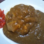 栄屋ミルクホール - ミニカレーライス(2021年8月3日撮影)