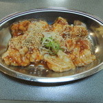 神岳二丁目 - てっちゃん(しま腸)　一人前　６００円