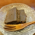中国麺飯 勇 - デザート　ブラウニー