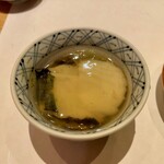 鳴門の鮑の蒸し寿司