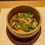 鮓 きずな - 岡山の椎茸の茶碗蒸し