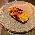 鮓 きずな - 煮穴子 粉山椒