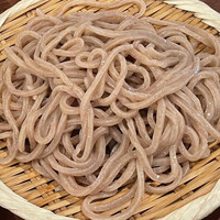 自家製粉石臼挽きうどん 青空blue 本店 - 自家製粉粗挽きうどん +110円