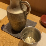 鮓 きずな - 磯自慢 純米酒（静岡 磯自慢酒造）