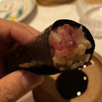 鮓 きずな - トロタク 有明一番海苔