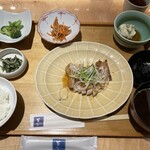 Obanzai Aburiyaki Sake Nana - 本日のお昼御膳　1,100円