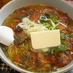 麺ぽーかろぅ - とまとらーめん（カルピスバター入り）850円。