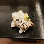 菊水鮓 - 崩れそうなタチウオ