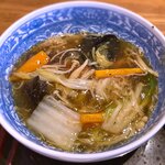 さくら本店 - (ﾗﾝﾁ)さくら定食 主皿：鯖竜田揚野菜あん　2021.7.28