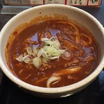 Kare Udon Hikari - 夢特辛カレーうどん。夜の写真は写りが悪かったので、これは昼来た時の物。