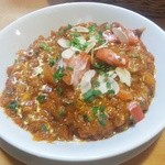 インドカレーレストランプルニマ - マトンドライカレー / 羊肉特有の匂いがあるので苦手な人も居るかも？