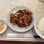 随園別館 - 酢豚定食 700円